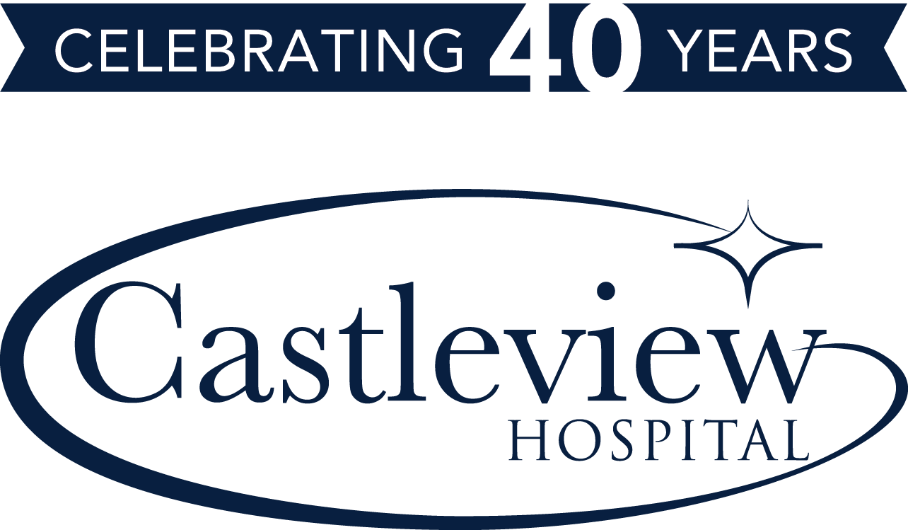 Hospital 40th Anniversary Caslteview logo